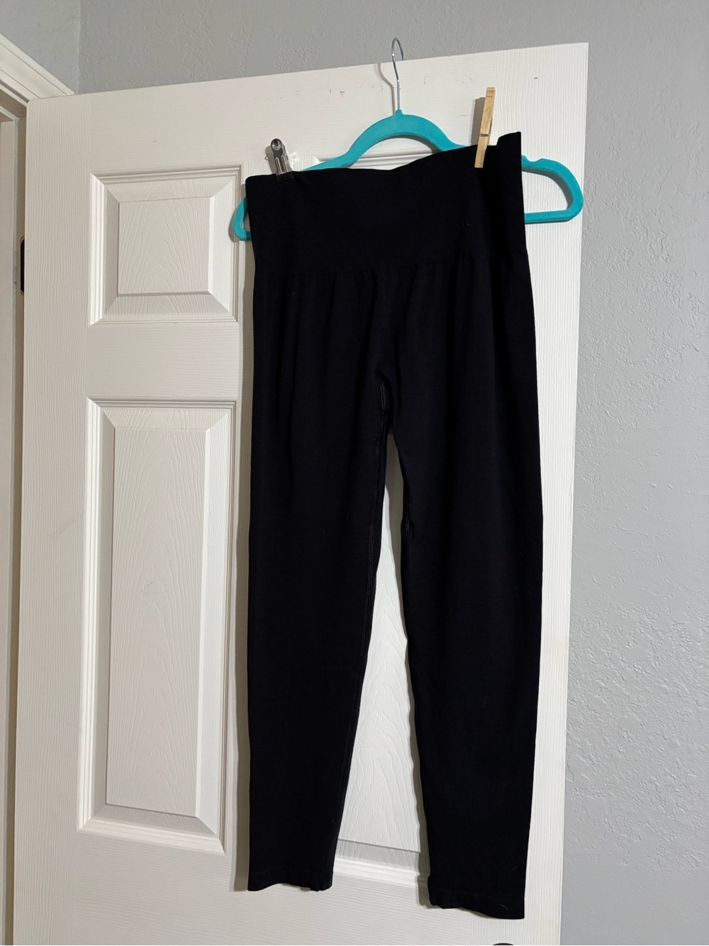 Women’s plus size ' High-Waist Black Leggings - WOOLX